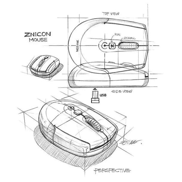 大神级工业设计手绘草图 灵感、技法与考研启示